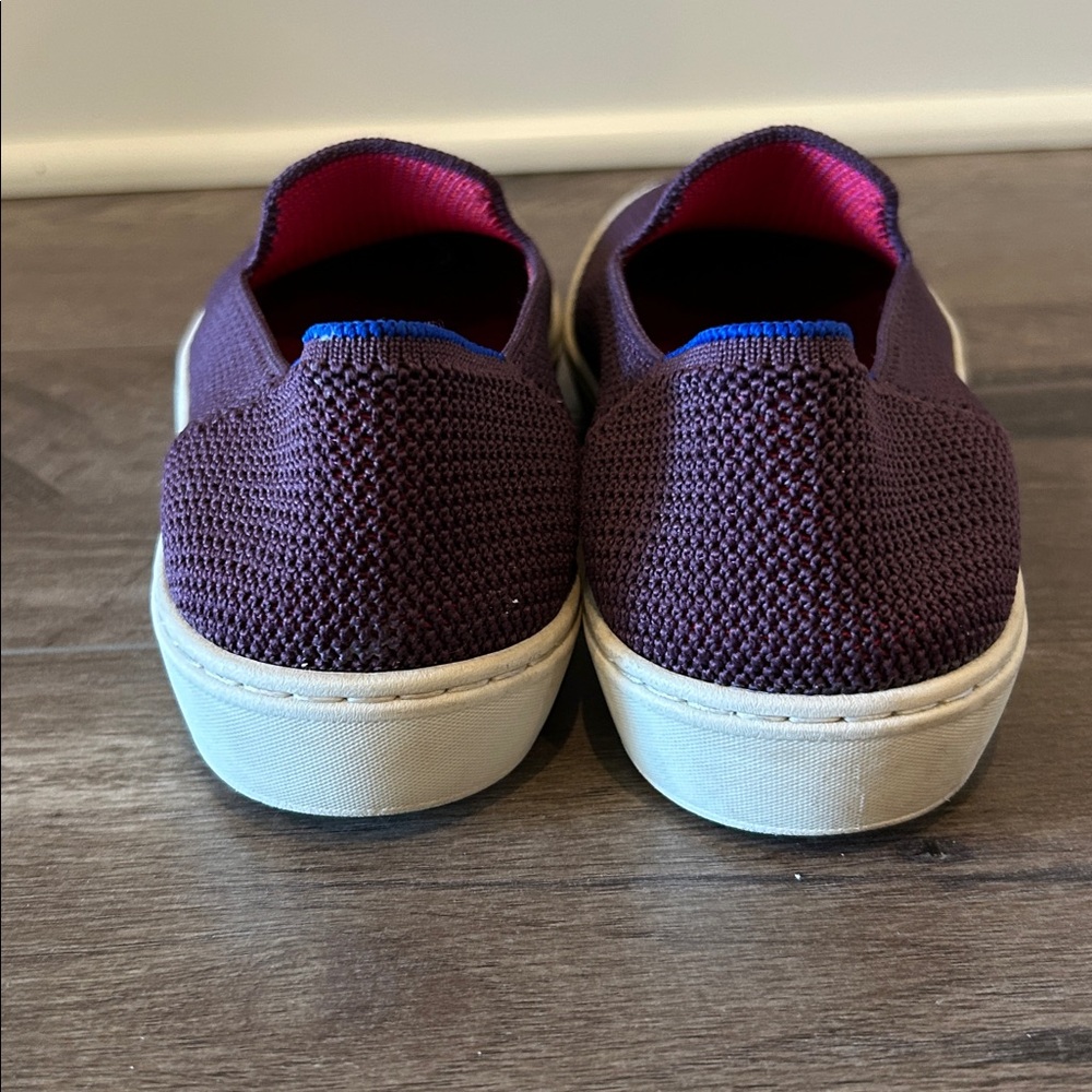 ROTHY'S ORIGINAL SLIP COMFORT SNEAKER "BERRY" SIZE 7 - Picture 4 of 7